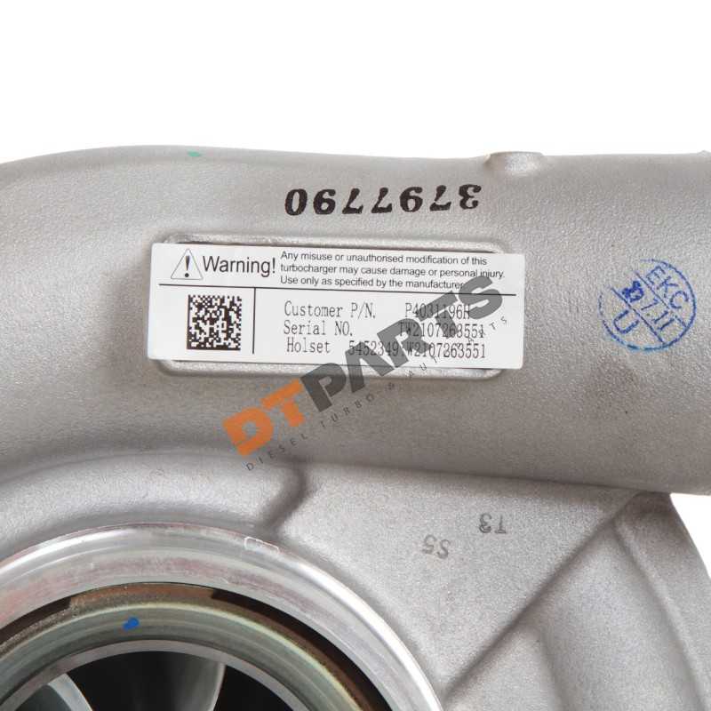 Turbo Holset H Para Cami N Volvo Fh Euro Dtparts